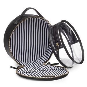 Hudson + Bleecker Preto Nomad Round Travel Case